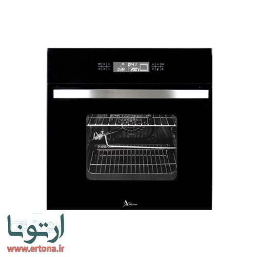 فر توکار اخوان شیشه ای مشکی ابزارخورده مدل F20