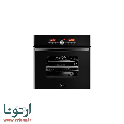 فر توکار اخوان شیشه ای مشکی ابزارخورده آیینه ای مدل F25