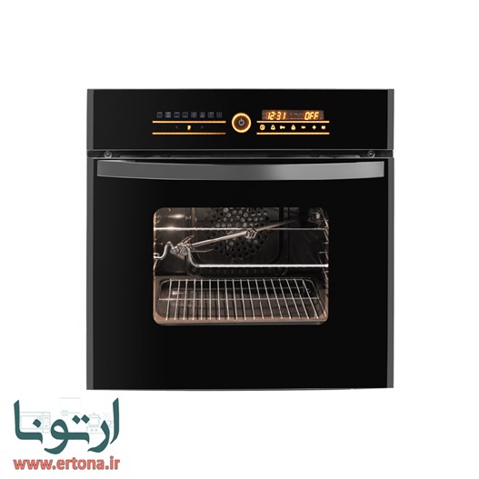 فر توکار اخوان شیشه ای مشکی ابزارخورده مدل F30