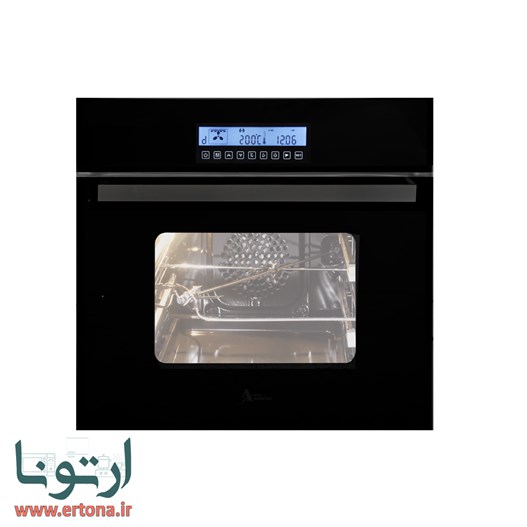 فر توکار اخوان شیشه ای مشکی ابزارخورده مدل F31