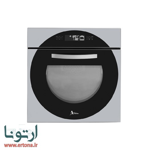 فر توکار اخوان شیشه ای و پنل مشکی چاپ آینه ای مدل F39