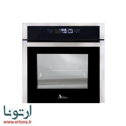 فر توکار اخوان شیشه ای مشکی و استیل مدل F42PRO