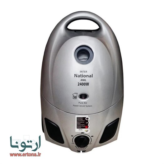 جارو برقی ناسیونال آنیل 2400 وات مدل LB2040 INTER National سیلور