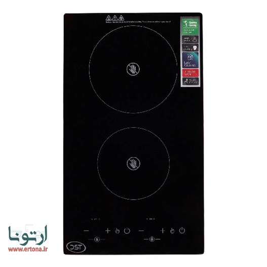 اجاق برقی دو شعله فن دار دی اس تی مدل T2V-02