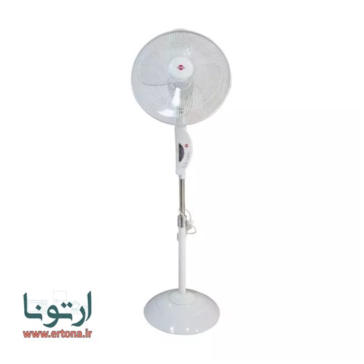 پنكه پارس خزر پايه بلند مدل آدو سفید - ADO