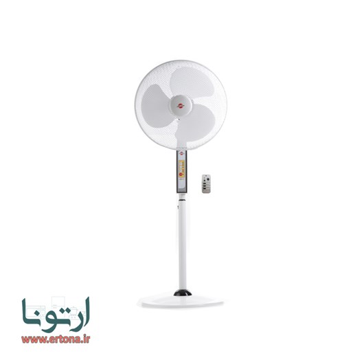 پنكه پارس خزر پايه بلند مدل 4010R سفید