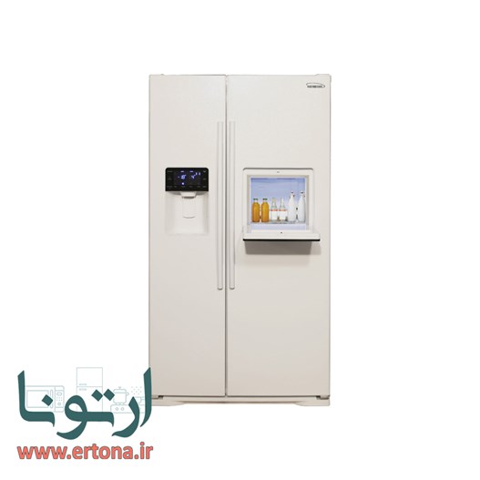 یخچال فریزر (ساید بای ساید) الکترواستیل مدل رویال سفید