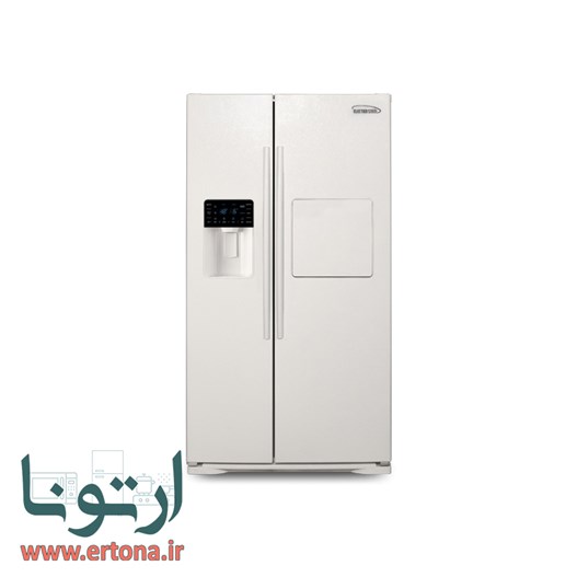 یخچال فریزر (ساید بای ساید) الکترواستیل مدل رویال سفید