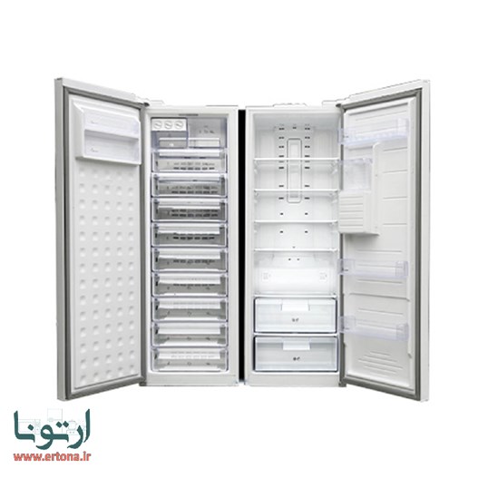 یخچال فریزر (دو قلو) الکترواستیل مدل پرایم پلاس تیتانیوم