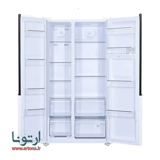  یخچال و فریزر ساید بای ساید 28 فوت جی پلاس مدل GSS-P7525W