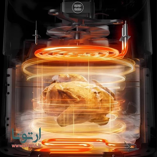 سرخ کن بدون روغن گوسونیک مدل GAF-568