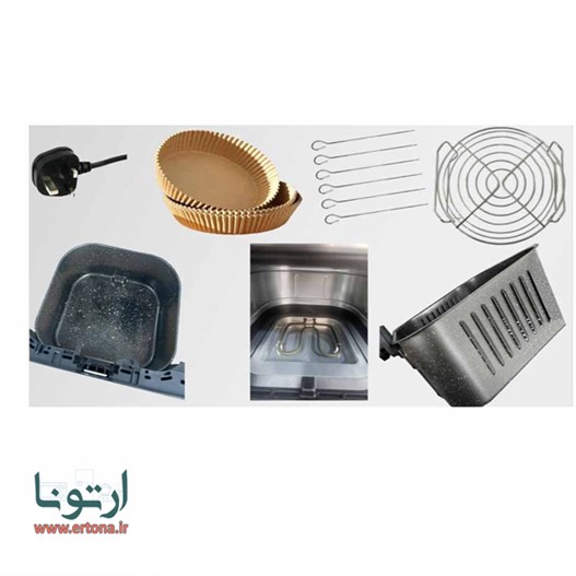 سرخ کن بدون روغن هافنبرگ مدل 8801