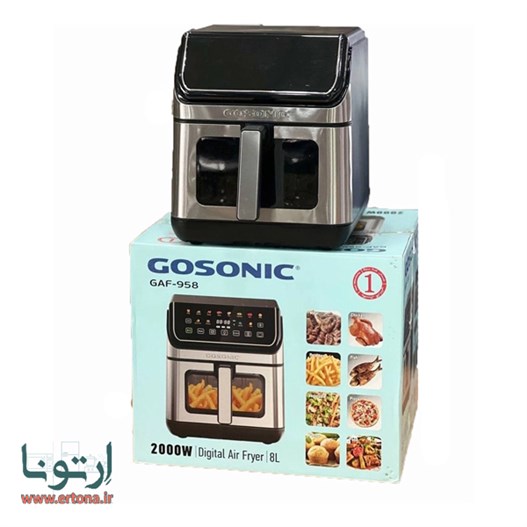 سرخ کن بدون روغن گوسونیک مدل GAF-958