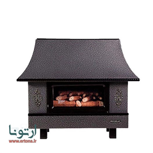 بخاری گازی شومینه ای نیک کالا 25000 مدل ثمین MC25