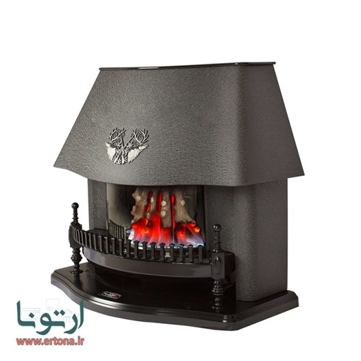 بخاری گازی شومینه ای نیک کالا مدل قوسی مدرن MC110