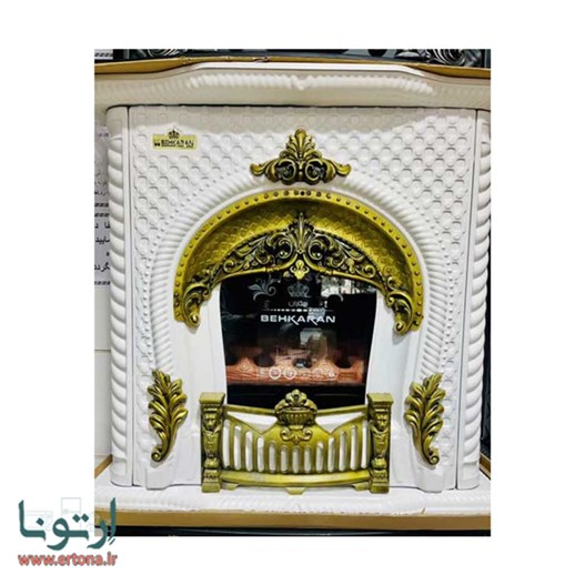 بخاری گازی بهکاران مدل امپراطور 36000 سفید