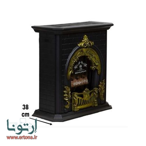 بخاری گازی جنرال مدل پرنس 36000 مشکی