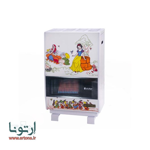 بخاری گازسوز ایمن گاز مشهد مدل برین طرح کودک