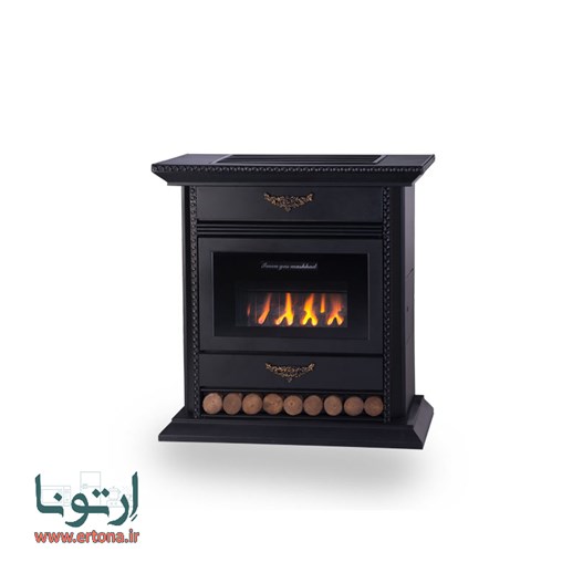 بخاری شومینه گازسوز ایمن گاز مشهد مدل شارمین