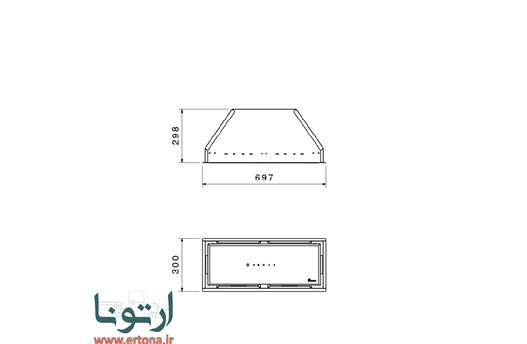 هود مخفی بیمکث مدل 2031 پلاس