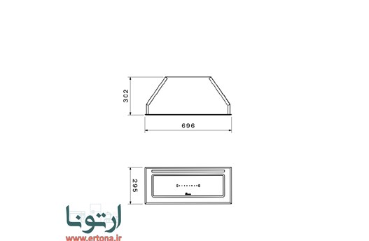 هود مخفی بیمکث مدل 2076