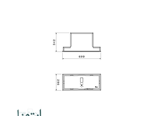 هود مخفی بیمکث مدل 2080