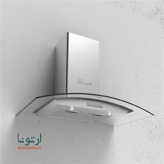 هود شومینه ای بیمکث مدل 2005 استیل 60 سانت