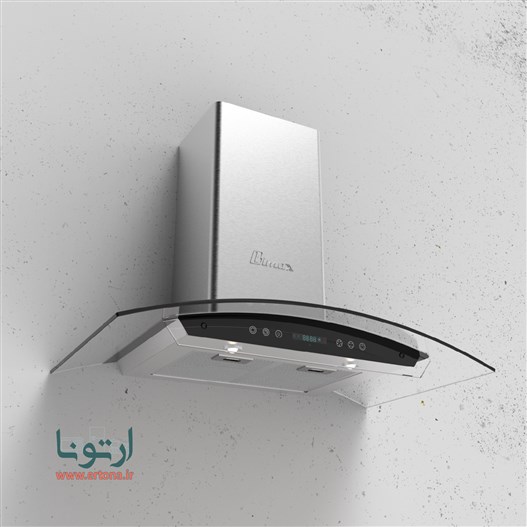 هود شومینه ای بیمکث مدل 2010 استیل 60 سانت