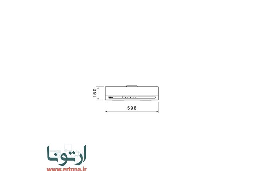 هود زیرکابینتی بیمکث مدل 8003