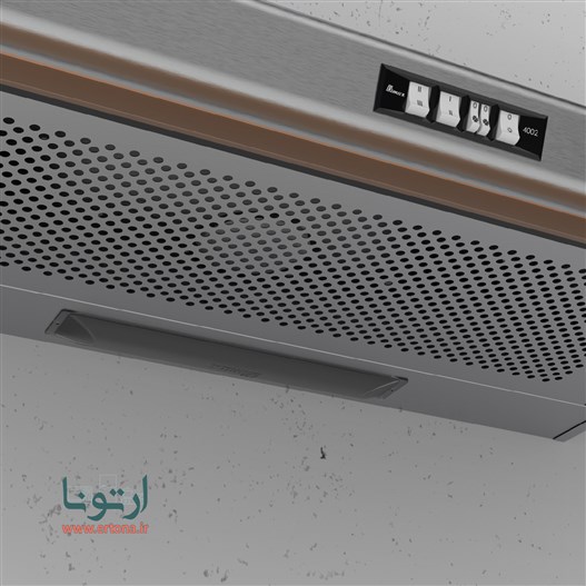 هود زیرکابینتی بیمکث مدل 4002-استیل 90 سانت