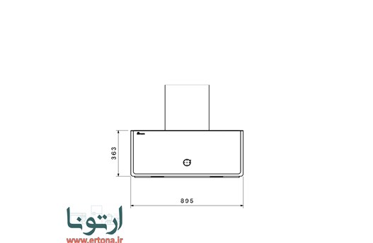 هود مورب بیمکث مدل 2069 سفید