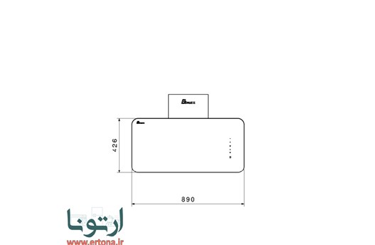 هود مورب بیمکث مدل 2065 سفید