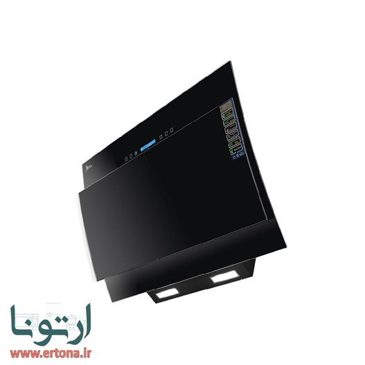 هود مورب اخوان شیشه ای مشکی مدل H63-T