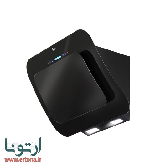 هود مورب اخوان شیشه ای مشکی مدل H66-T