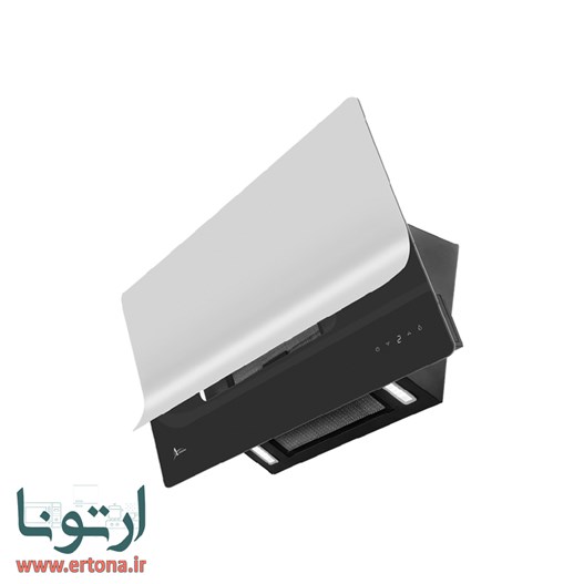 هود مورب اخوان شیشه ای سکوریت واستیل خش دار مدل H70