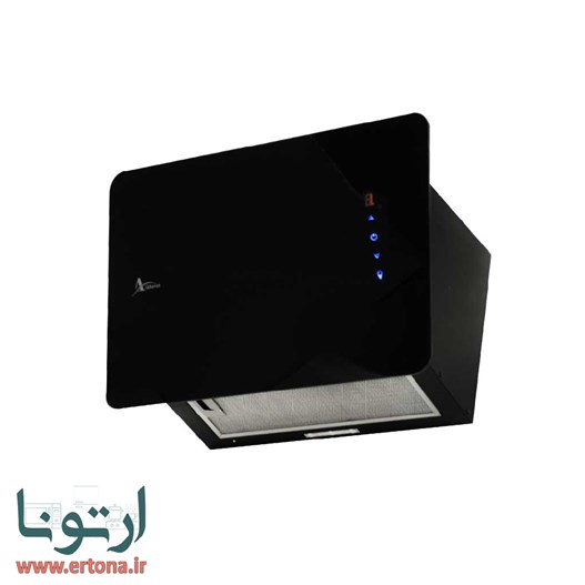 هود مورب اخوان شیشه ای و بدنه مشکی مدل H89-60