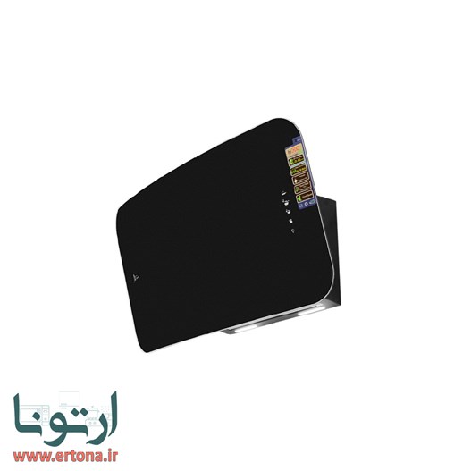 هود مورب اخوان شیشه ای و بدنه مشکی مدل H90