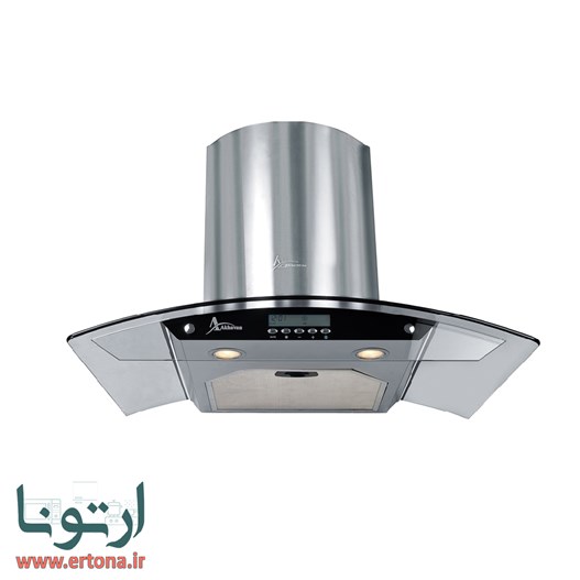 هود شومینه ای اخوان شیشه ای و استیل مدل H30