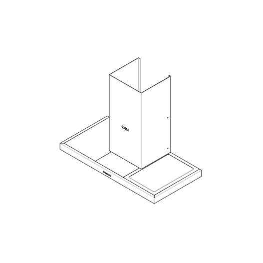 هود کن مدل 1420 مشکی 90 سانت