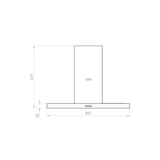 هود کن مدل 1420 استیل 90 سانت