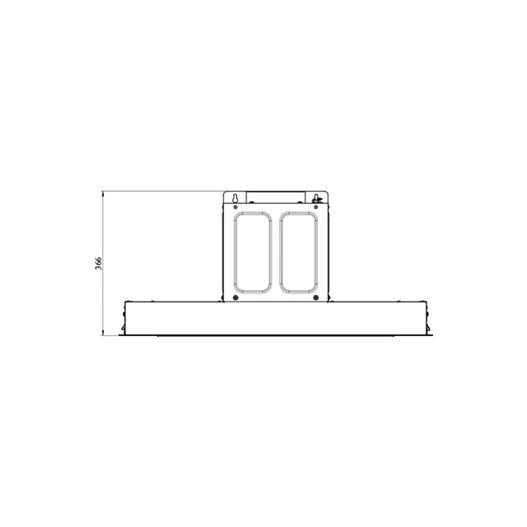 هود کن مدل آرتیما 11 مشکی 80 سانت ARTIMA 11