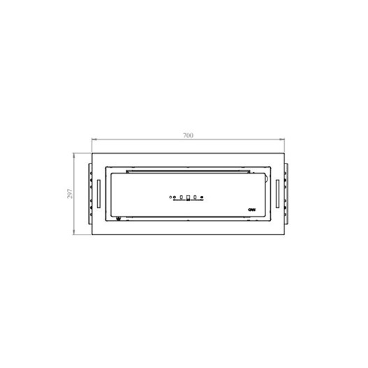 هود کن مدل آرتیما 15 مشکی 70 سانت ARTIMA 15