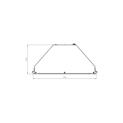 هود کن مدل آرتیما 15 مشکی 70 سانت ARTIMA 15