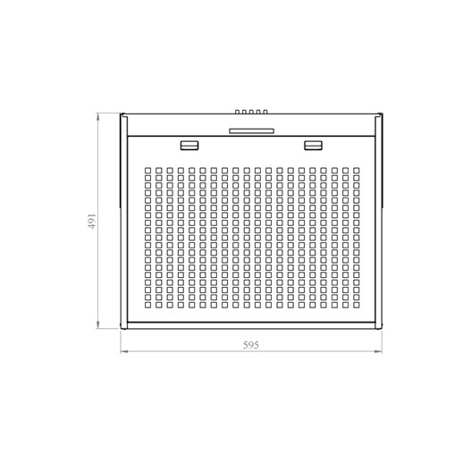 هود کن مدل 2100 سفید 90 سانت