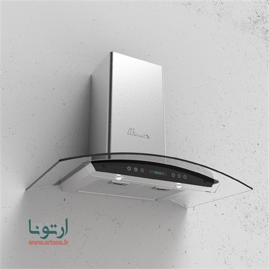 هود شومینه ای بیمکث مدل 2010 استیل 80 سانت