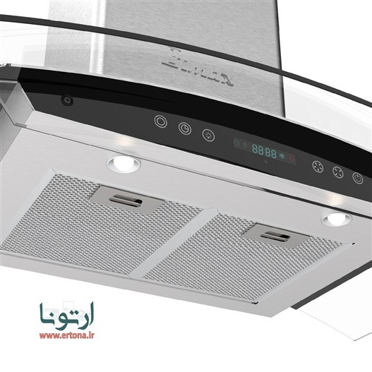 هود شومینه ای بیمکث مدل 2010 استیل 90 سانت