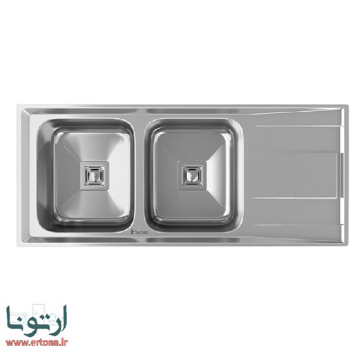 سینک استیل توکار داتیس مدل DB 192 لگن راست