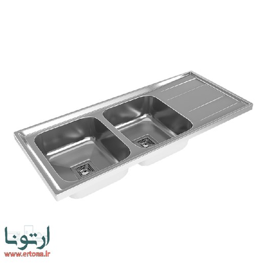 سینک استیل توکار داتیس مدل DB 192 لگن راست