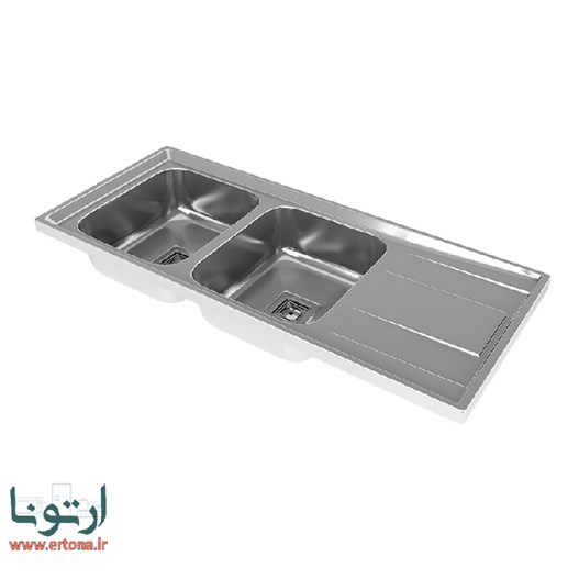 سینک استیل توکار داتیس مدل DB 192 لگن راست