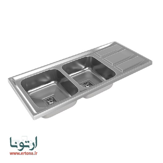 سینک استیل توکار داتیس مدل DB 190  لگن چپ